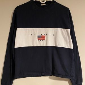 Long Sleeve Navy Shirt